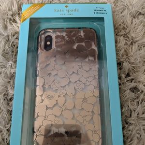 NWT Kate Spade iPhone XS/X case